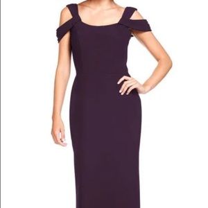 Bari Jay Bridesmaid Dress - color is Plum - Size 18 - worn once